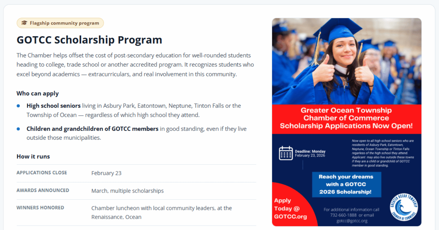 Chamber programs