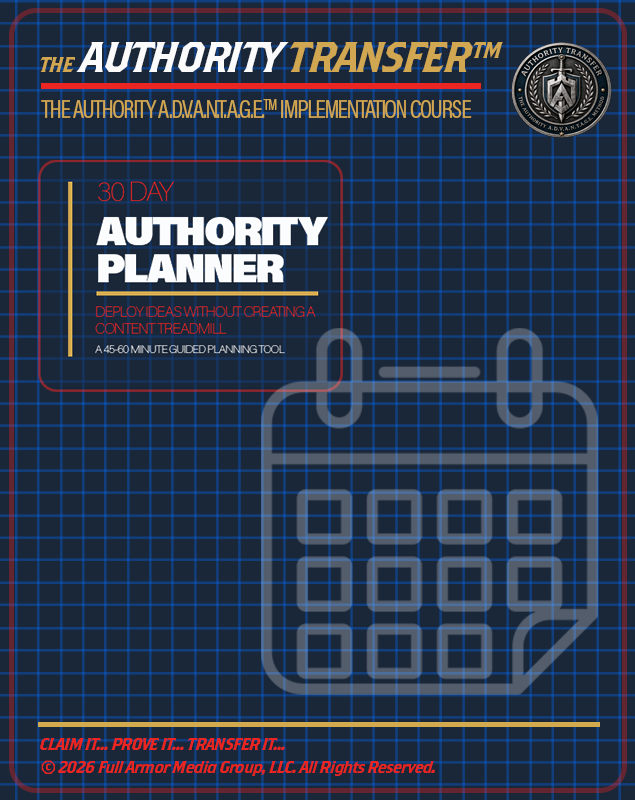 The Authority Transfer Action Bundle — item 7