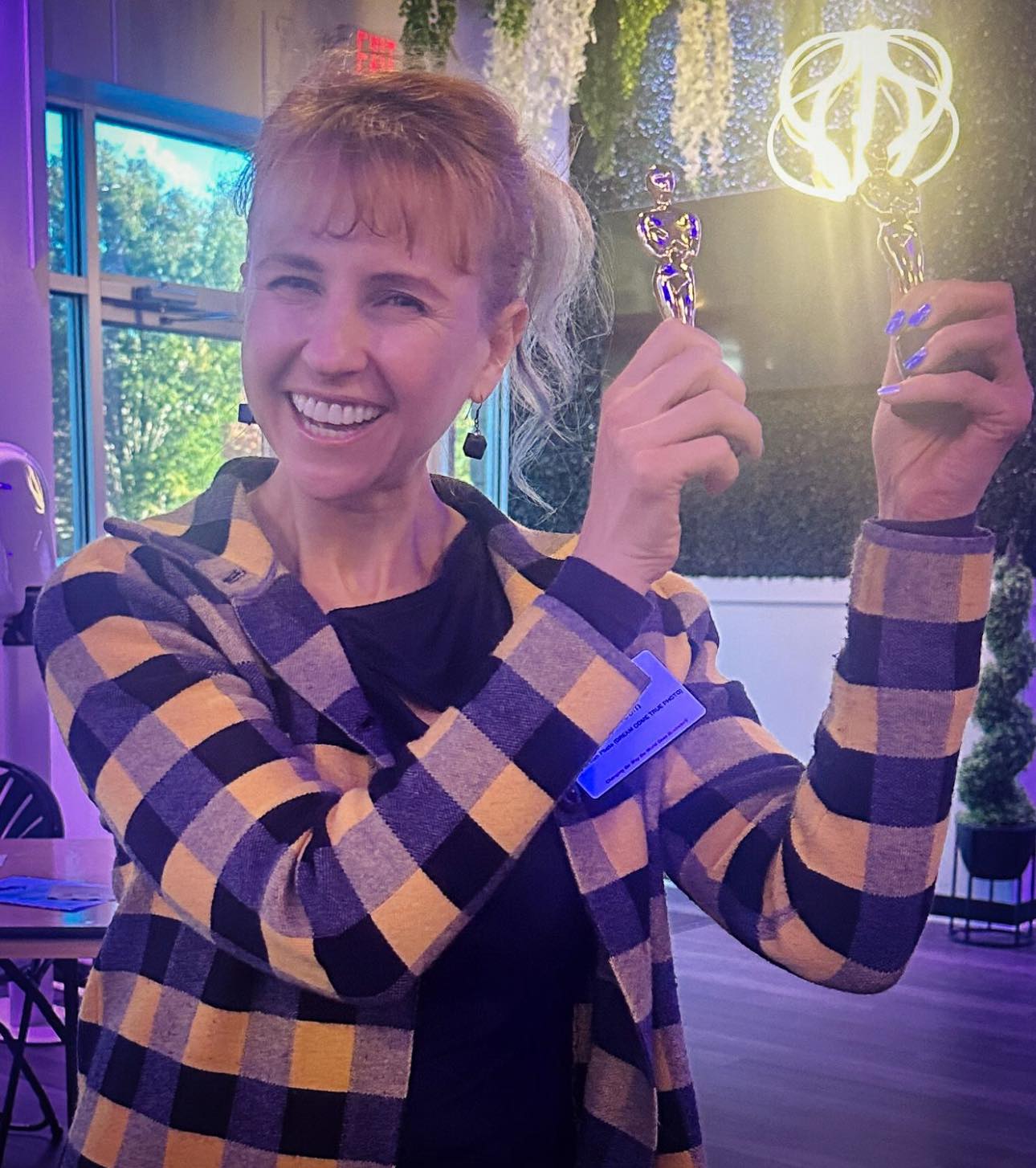 Member receiving recognition