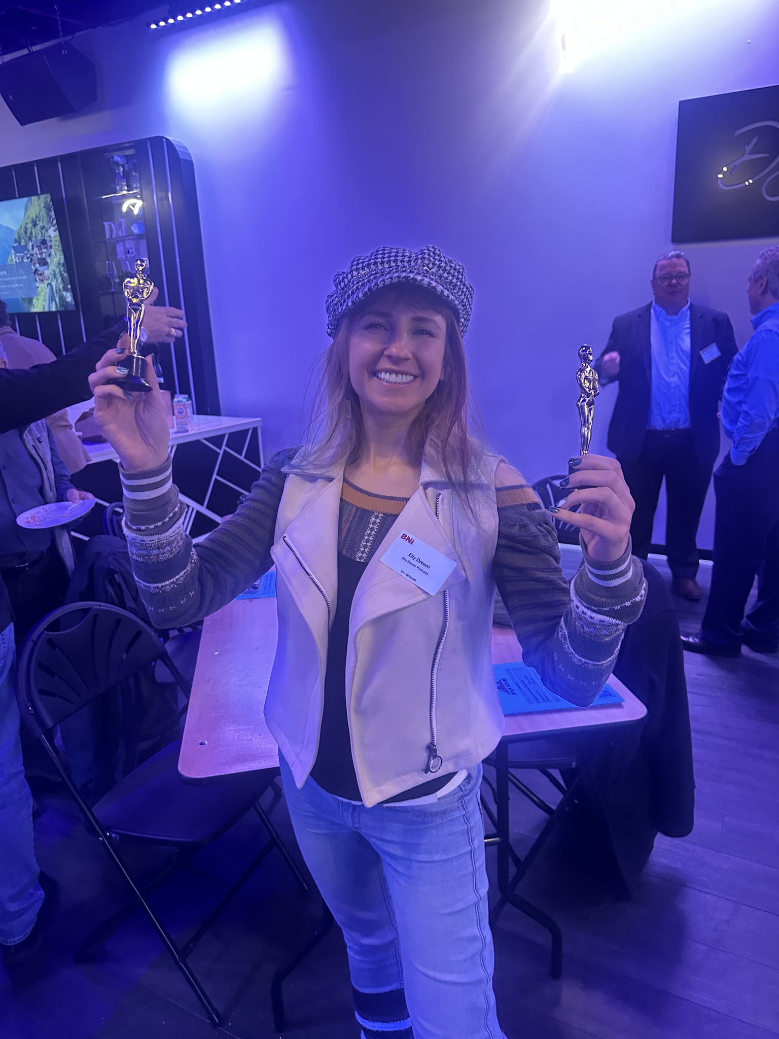 Member receiving recognition