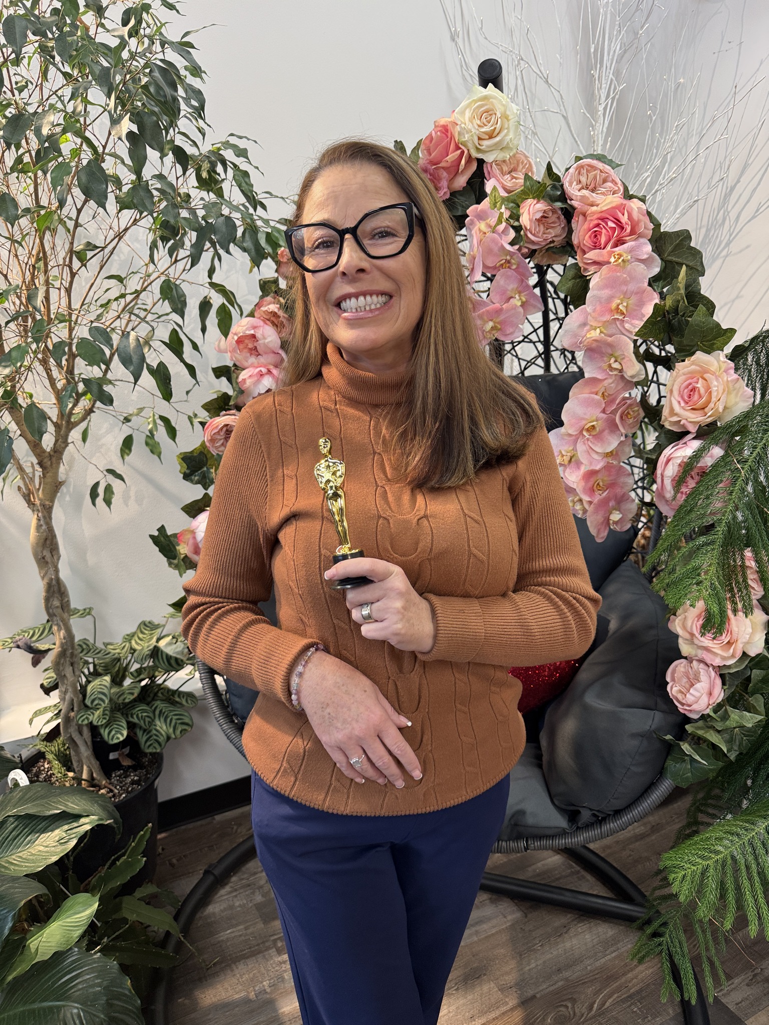 Member receiving recognition