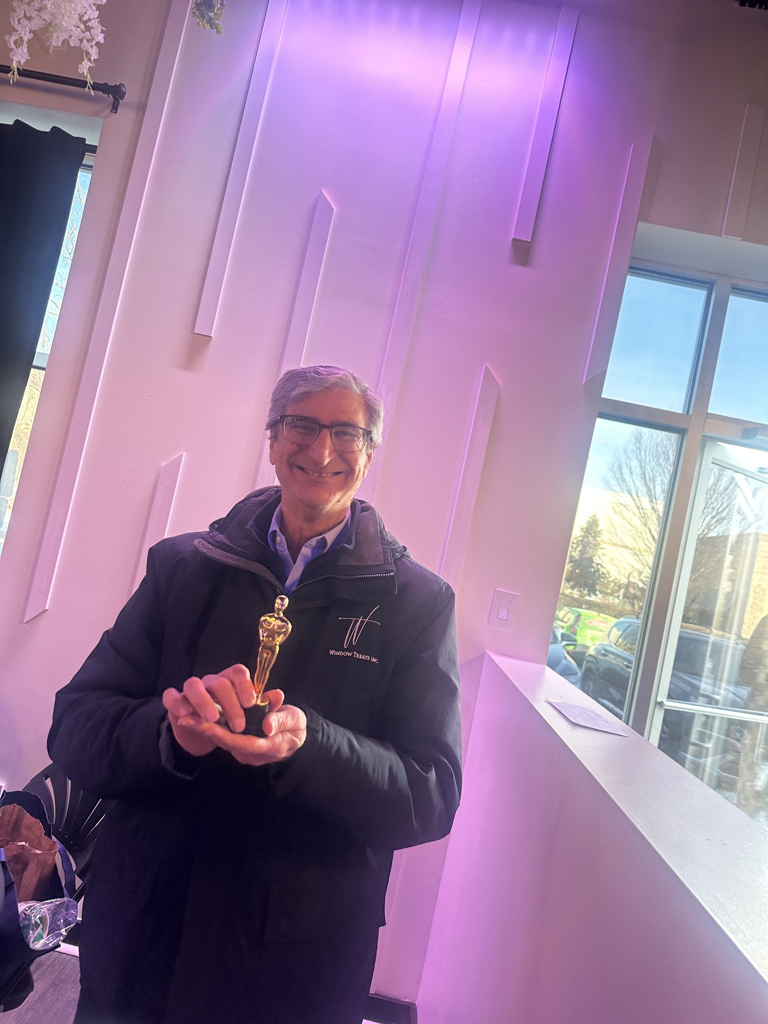 Member receiving recognition