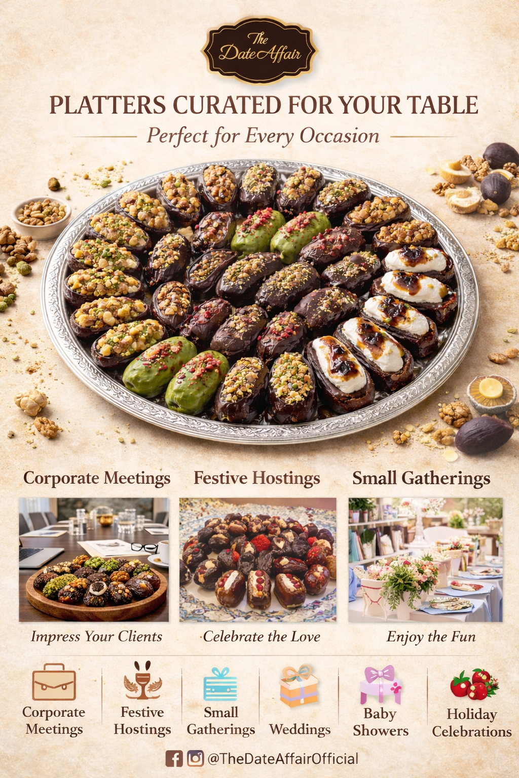 Seasonal Exotic Delights - The Date Affair